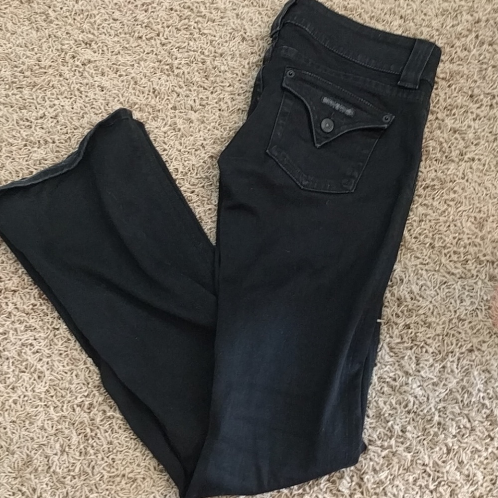 Hudson black signature bootcut sz 28